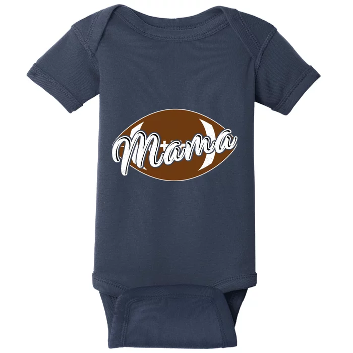 Football Mama, Cute Pee Wee League Mom Tee Baby Bodysuit