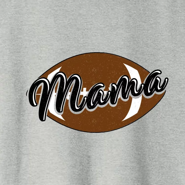 Football Mama, Cute Pee Wee League Mom Tee Women's Crop Top Tee