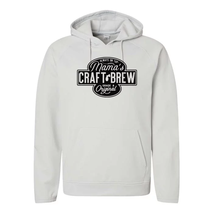 Funny Mamas Craft Brew Performance Fleece Hoodie