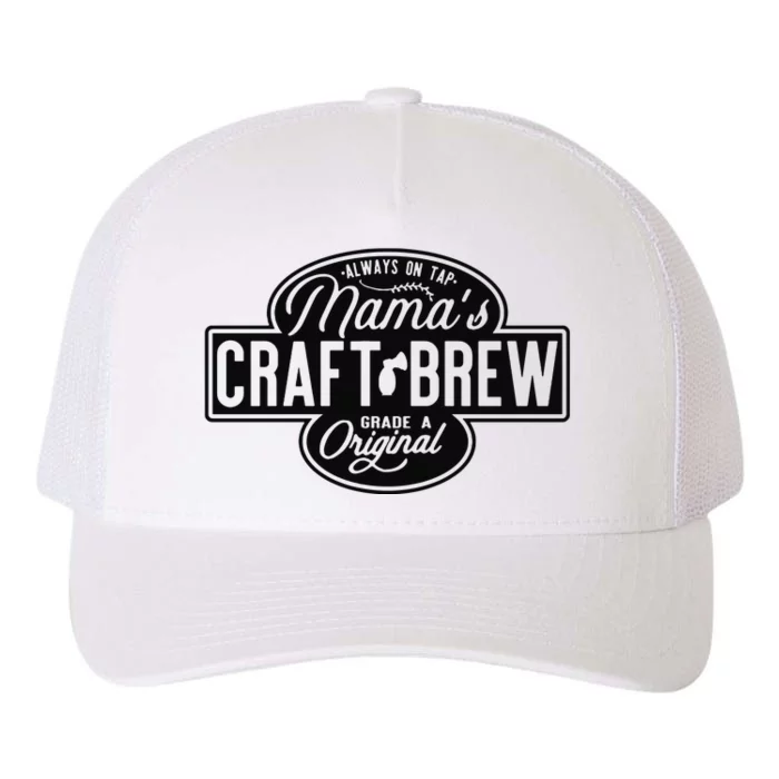 Funny Mamas Craft Brew Yupoong Adult 5-Panel Trucker Hat