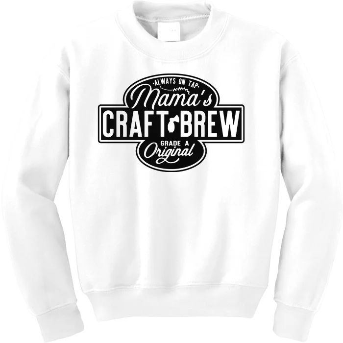 Funny Mamas Craft Brew Kids Sweatshirt