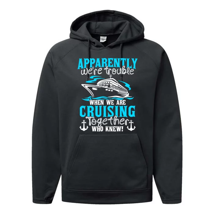 Family Matching Cruise Vacation Cruising Cruise Family Performance Fleece Hoodie