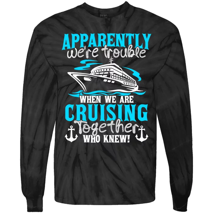 Family Matching Cruise Vacation Cruising Cruise Family Tie-Dye Long Sleeve Shirt