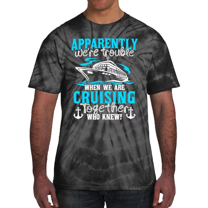 Family Matching Cruise Vacation Cruising Cruise Family Tie-Dye T-Shirt