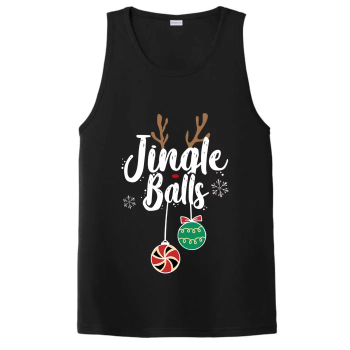 Funny Matching Christmas Couple Chestnuts Jingle Balls Gift Performance Tank