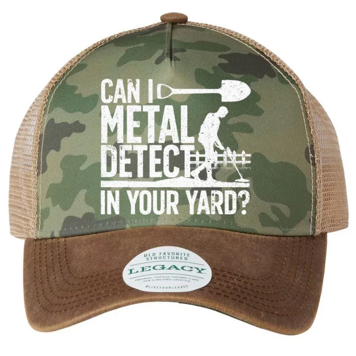 Funny Metal Detecting Design For Metal Detectorist Legacy Tie Dye Trucker Hat