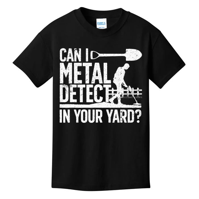 Funny Metal Detecting Design For Metal Detectorist Kids T-Shirt