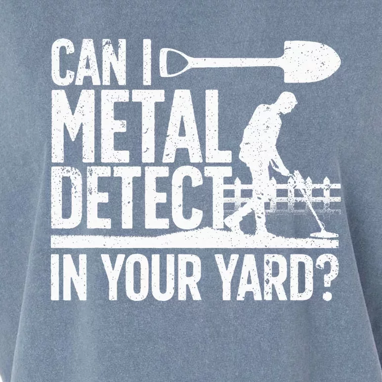 Funny Metal Detecting Design For Metal Detectorist Garment-Dyed Women's Muscle Tee