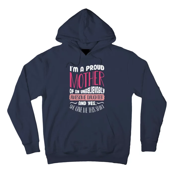 Funny Mothers Day From Daughter Mom Partnerlook Hoodie