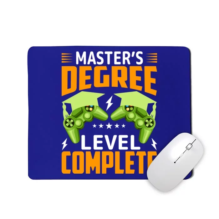 Funny Master’s Degree Level Complete Gamer Video Games Funny Gift Mousepad