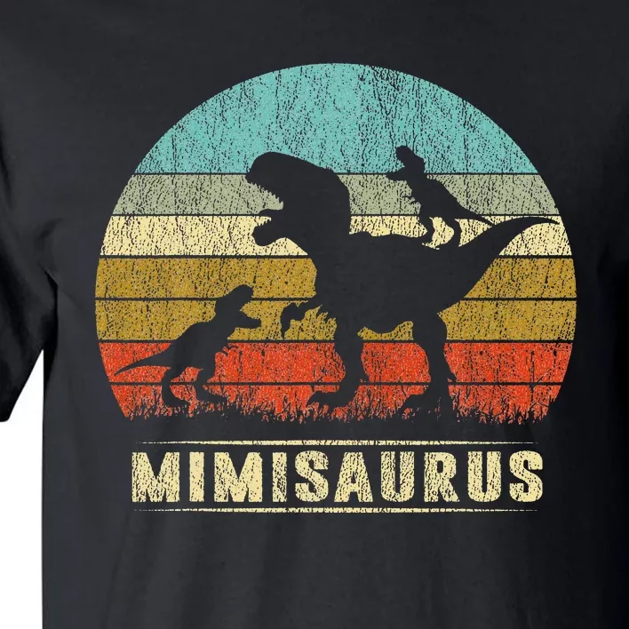 funny Mimi Dinosaur Mimisaurus 2 Two Family Tall T-Shirt