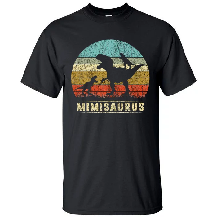 funny Mimi Dinosaur Mimisaurus 2 Two Family Tall T-Shirt