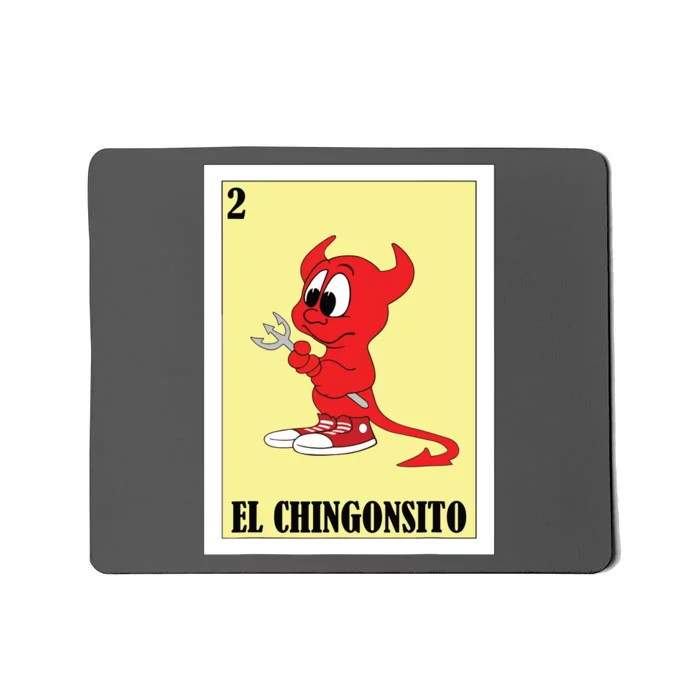 Funny Mexican Design For Kids El Chingonsito Mousepad