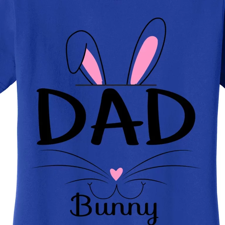 Family Matching Dad Bunny Graphic Easter Costume Dad Great Gift Women's T-Shirt