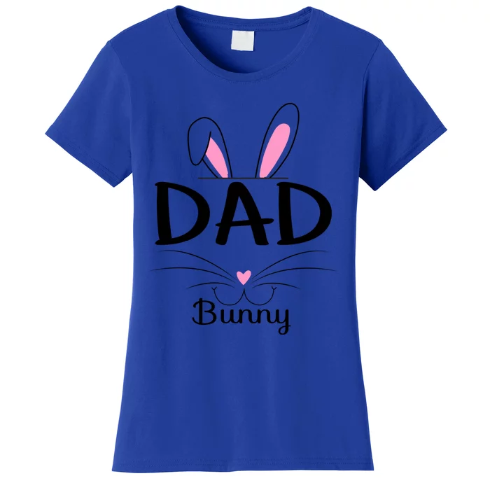 Family Matching Dad Bunny Graphic Easter Costume Dad Great Gift Women's T-Shirt