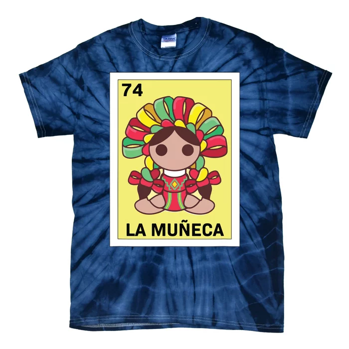 Funny Mexican Doll Design La Mueca Tie-Dye T-Shirt