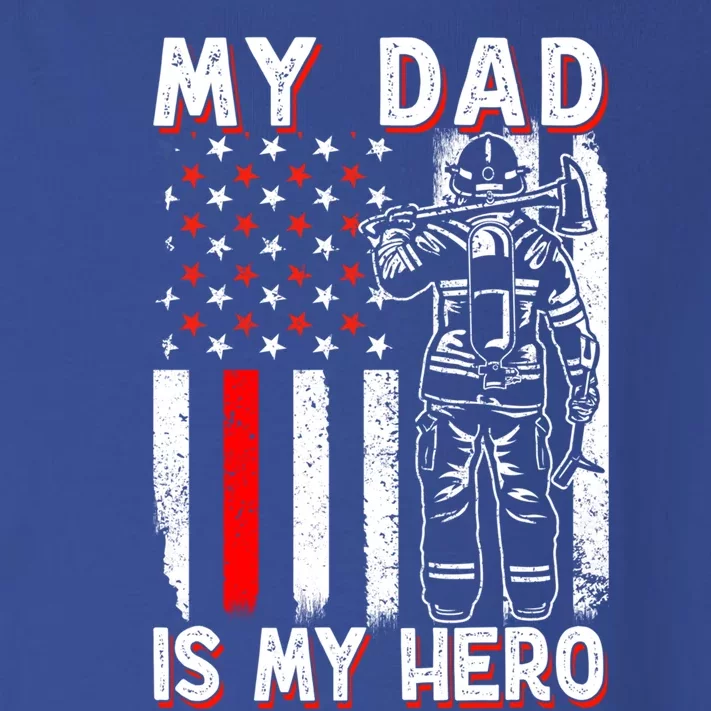 Firefighters My Daddy Is My Hero Firefighter Rescue Service Great Gift Toddler Long Sleeve Shirt