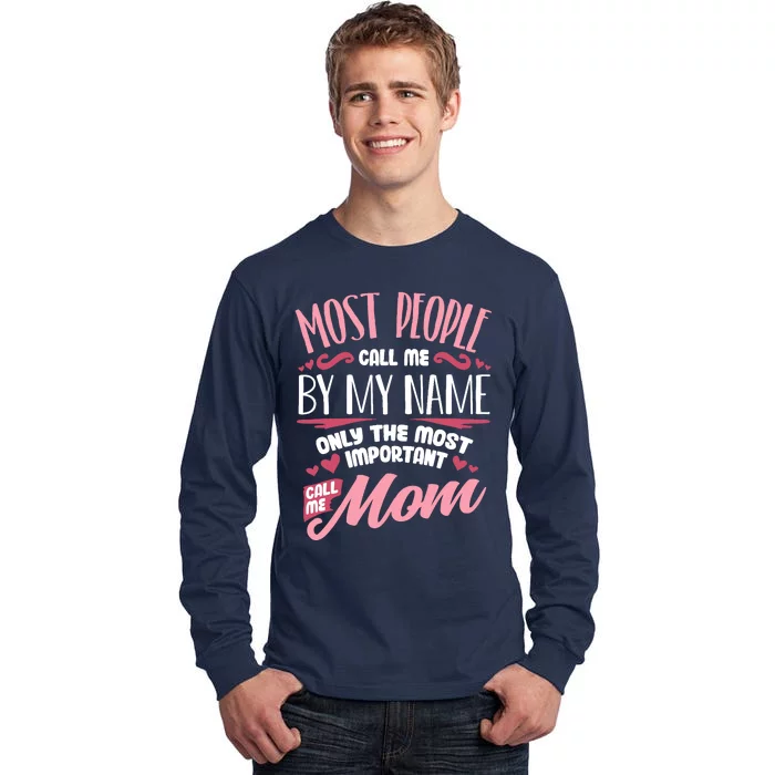 Funny Mothers Day for Mom Best Mom Mother Tall Long Sleeve T-Shirt