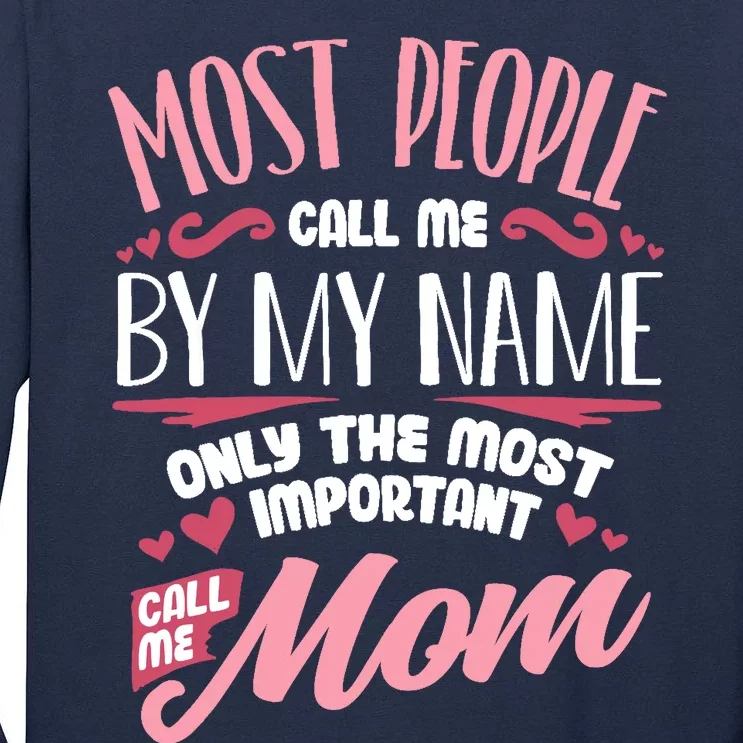 Funny Mothers Day for Mom Best Mom Mother Tall Long Sleeve T-Shirt