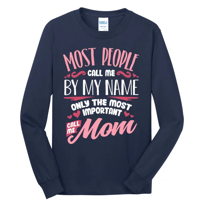 Funny Mothers Day for Mom Best Mom Mother Tall Long Sleeve T-Shirt