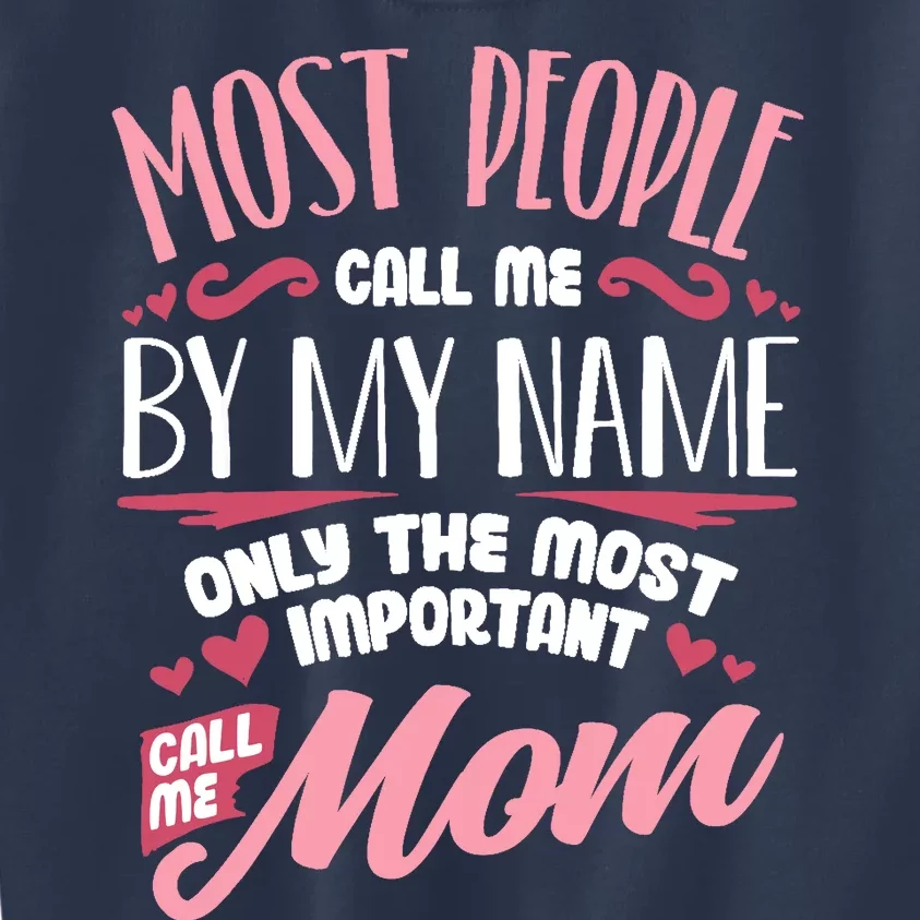 Funny Mothers Day for Mom Best Mom Mother Kids Sweatshirt