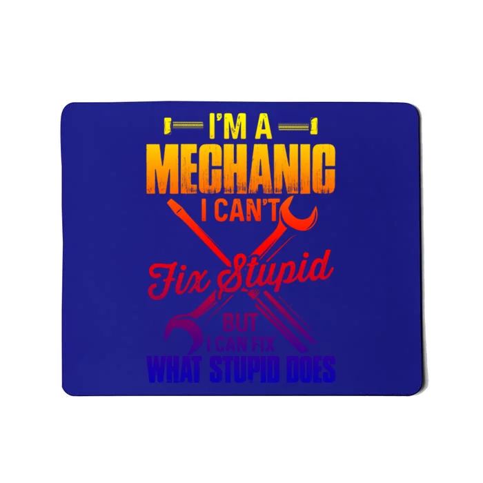 Funny Mechanic Dad Car Auto Diesel Automobile Garage Cool Gift Mousepad