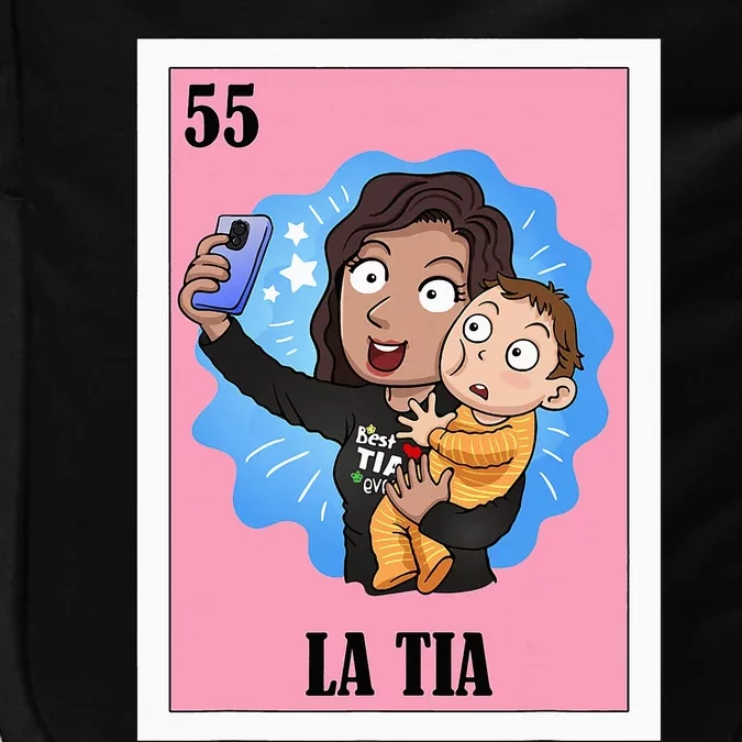 Funny Mexican Design For Aunt La Tia Impact Tech Backpack