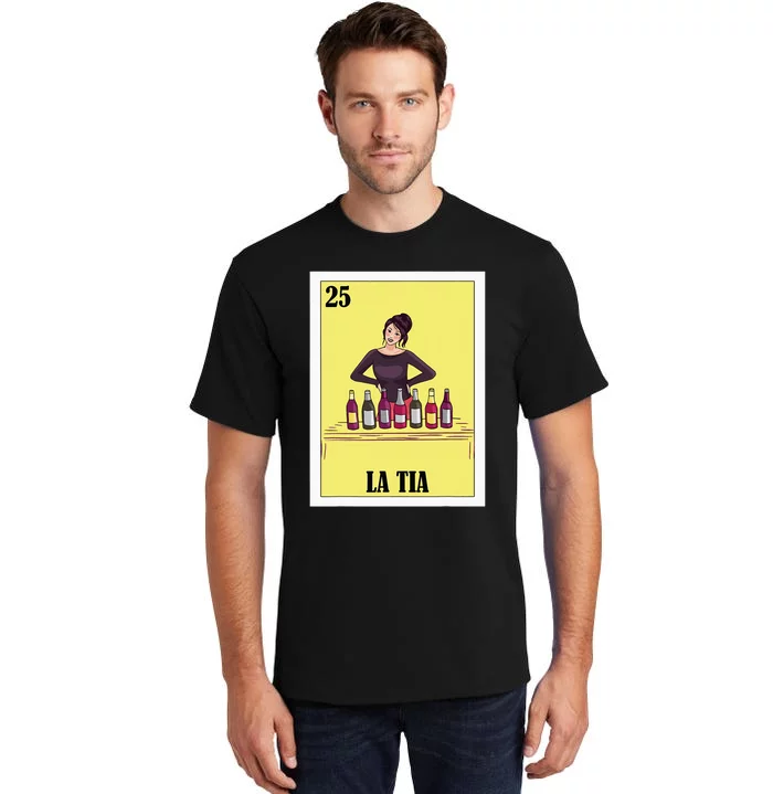 Funny Mexican Design For Aunt La Tia Tall T-Shirt