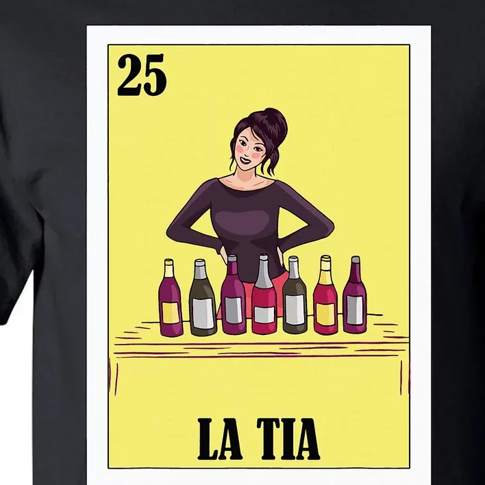 Funny Mexican Design For Aunt La Tia Tall T-Shirt