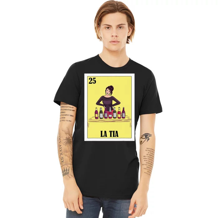 Funny Mexican Design For Aunt La Tia Premium T-Shirt