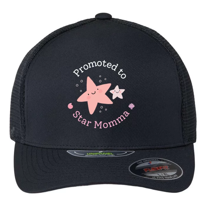 First MotherS Day Firsttime Mom Mommy And Me Star Momma Great Gift Flexfit Unipanel Trucker Cap