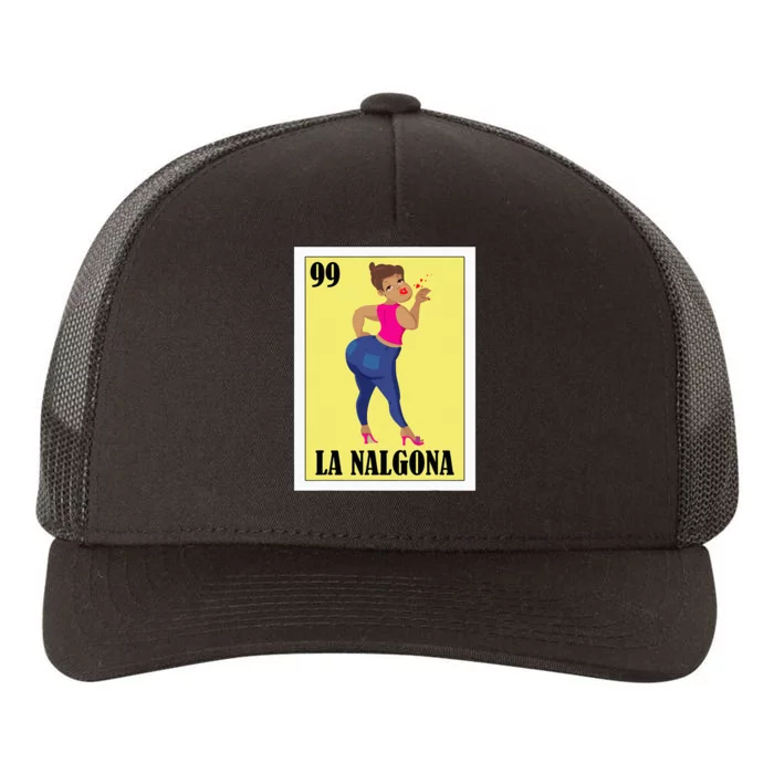 Funny Mexican Design For Hispanas La Chingona Yupoong Adult 5-Panel Trucker Hat