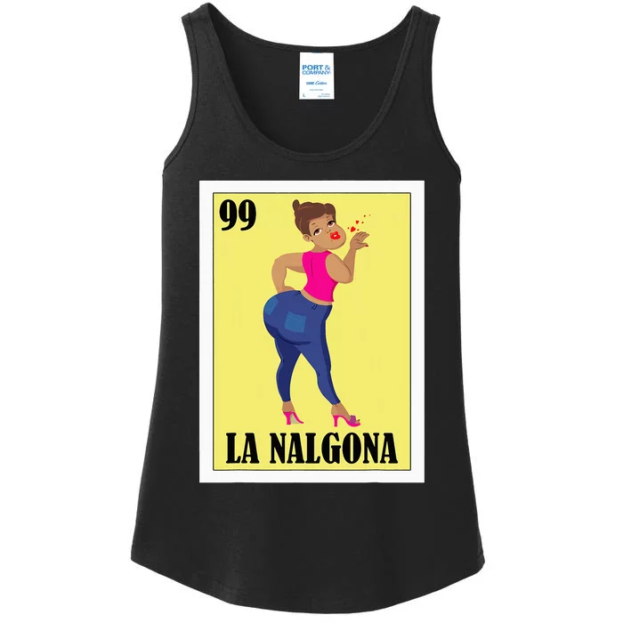 Funny Mexican Design For Hispanas La Chingona Ladies Essential Tank