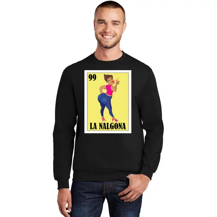 Funny Mexican Design For Hispanas La Chingona Tall Sweatshirt