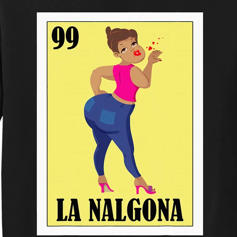 Funny Mexican Design For Hispanas La Chingona Tall Sweatshirt