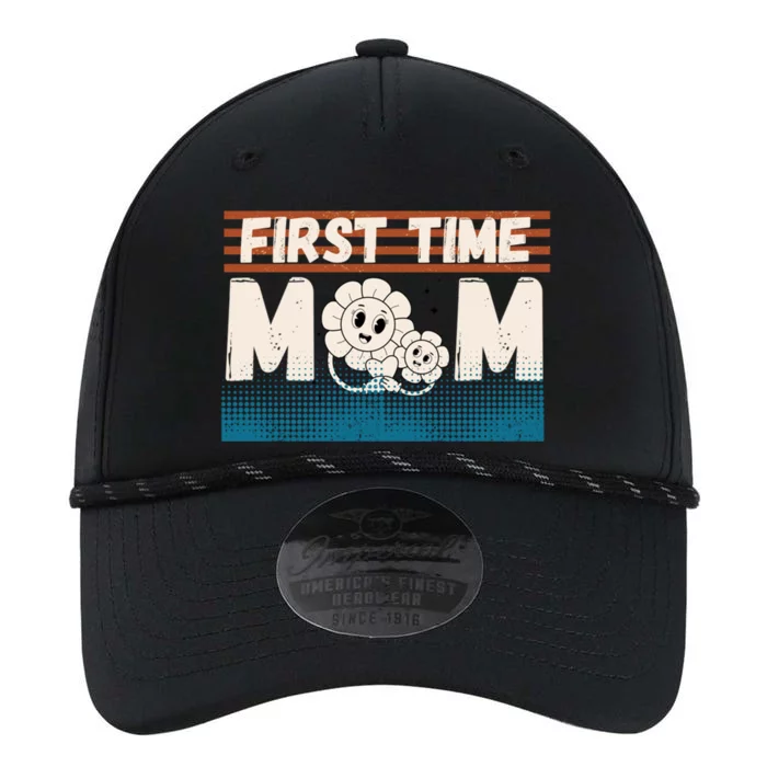 First MotherS Day New Mom Firsttime Mom Blooming Flower Meaningful Gift Performance The Dyno Cap