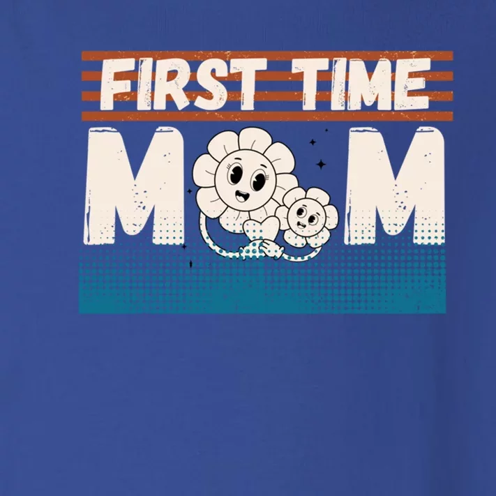 First MotherS Day New Mom Firsttime Mom Blooming Flower Meaningful Gift Toddler Long Sleeve Shirt