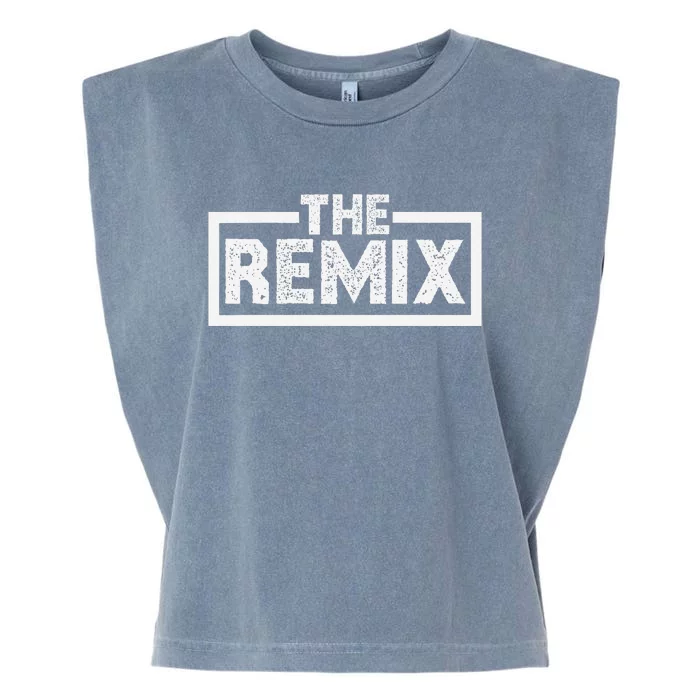 Family Matching Daughter Son The Original The Remix Garment-Dyed Women's Muscle Tee