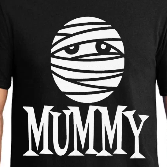 Funny Mummy Deady Matching Mom Dad Halloween Pajama Set