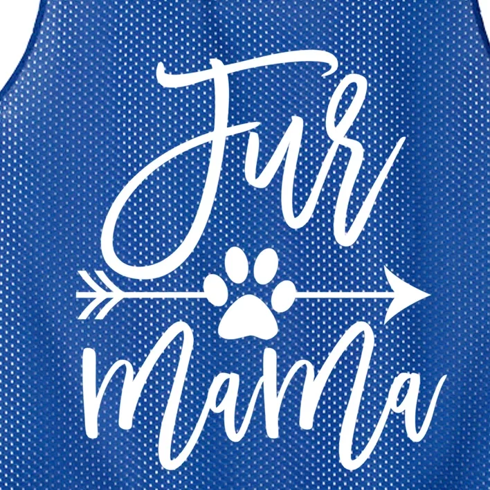 Fur Mama Dog And Cat Mom Furmama Gift Mesh Reversible Basketball Jersey Tank