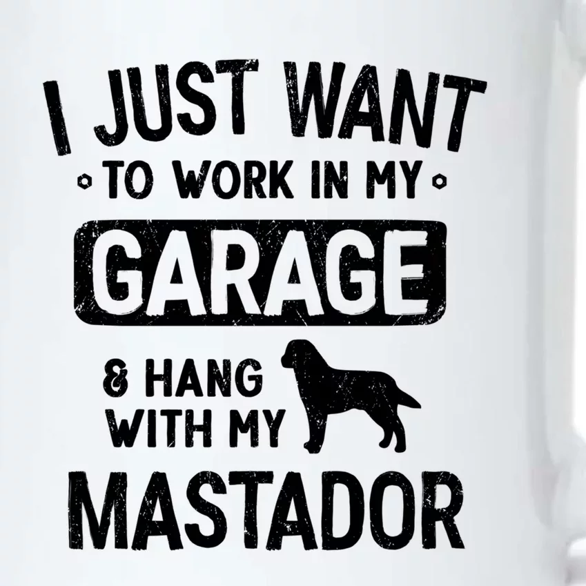 Funny Mastador Dad Garage Hang With Meaningful Gift Black Color Changing Mug