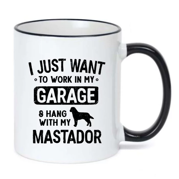 Funny Mastador Dad Garage Hang With Meaningful Gift Black Color Changing Mug