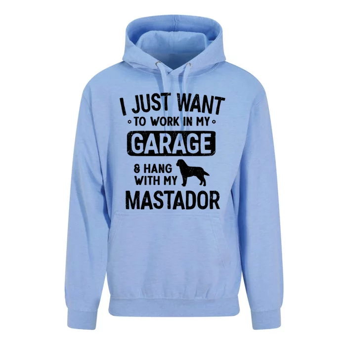 Funny Mastador Dad Garage Hang With Meaningful Gift Unisex Surf Hoodie