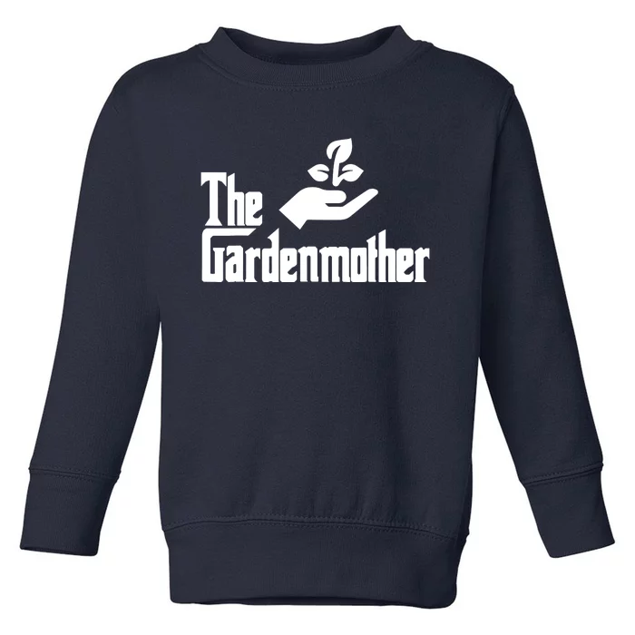 Funny Mothers Day The Gardenmother Gardener Gardening Mom Toddler Sweatshirt