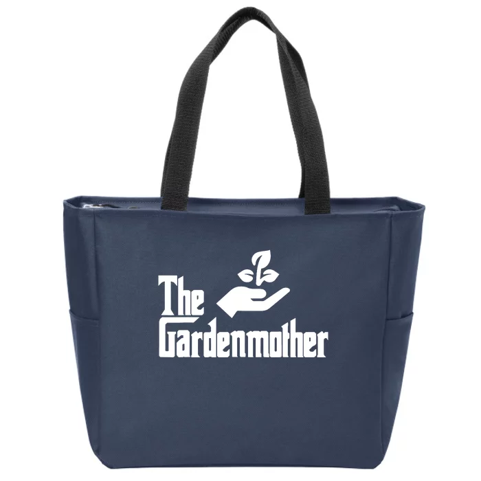 Funny Mothers Day The Gardenmother Gardener Gardening Mom Zip Tote Bag