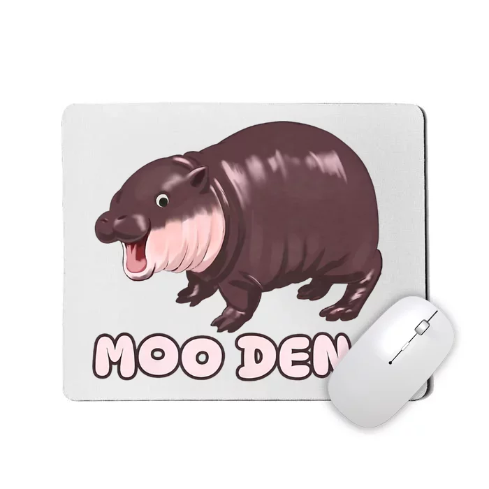 Funny Moo Deng Bouncy Pig The Cute Baby Mousepad