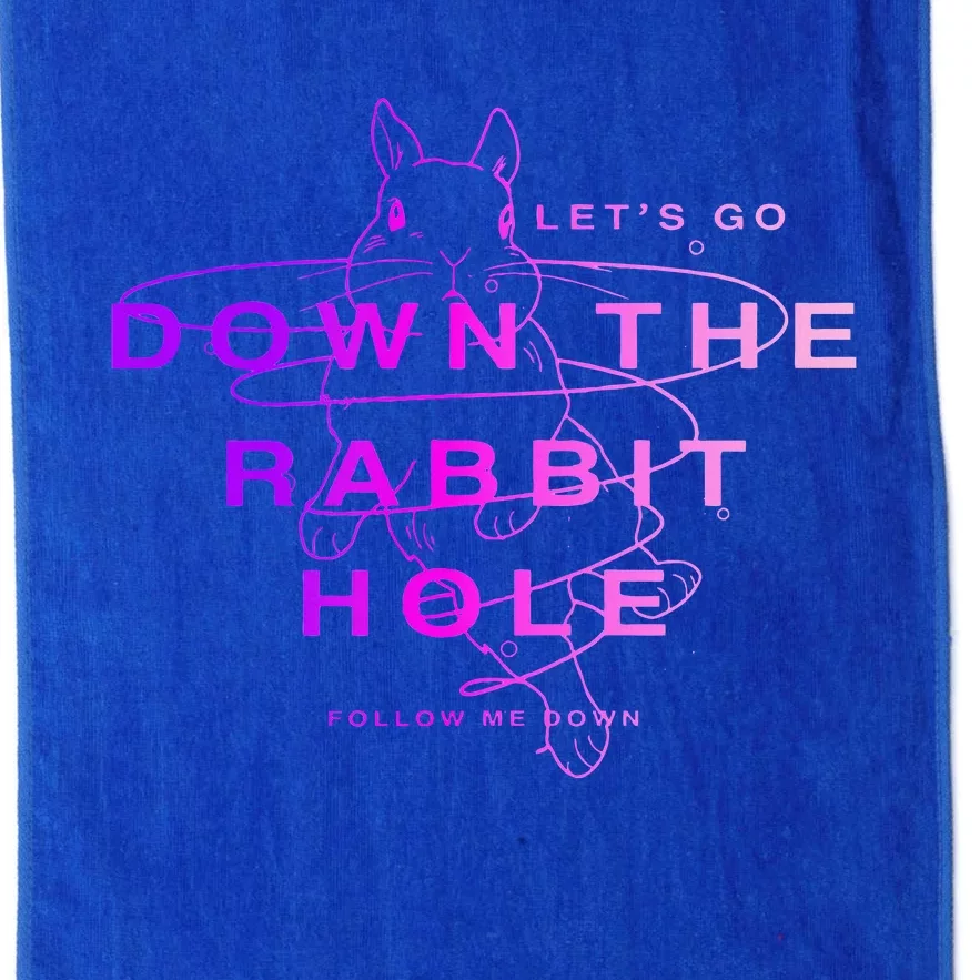 Follow Me Down Platinum Collection Golf Towel