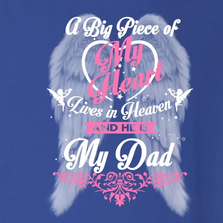 For My Dad Is My Guardian Angel He Watches Over My Back Cute Gift Toddler Long Sleeve Shirt