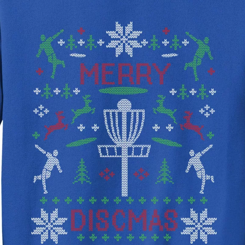 Funny Merry Discmas Disc Golf Ugly Christmas Sweater Design Gift Sweatshirt