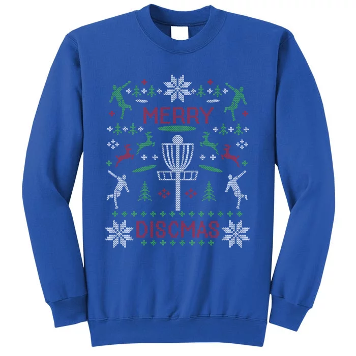 Funny Merry Discmas Disc Golf Ugly Christmas Sweater Design Gift Sweatshirt